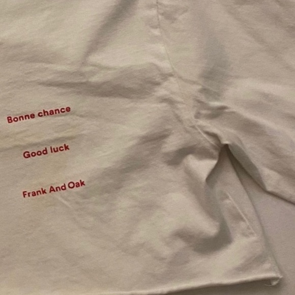 Frank and Oak Ripped Cropped Top - Picture 3 of 3